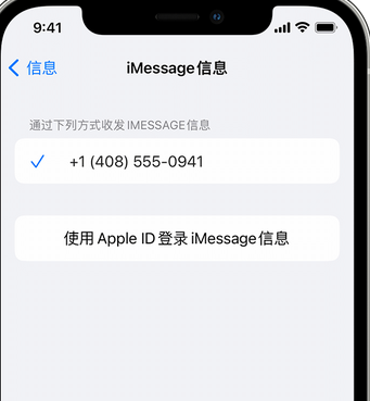 和静apple维修iPhone上无法正常发送iMessage信息