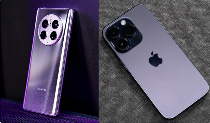 和静苹果14维修分享华为Mate50与iPhone14哪个好？ 